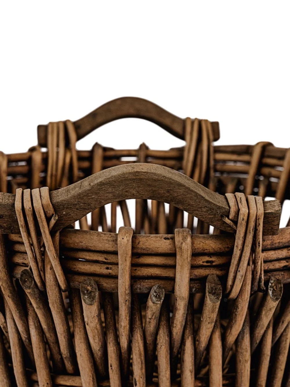 Vintage Handmade Willow Wicker 
